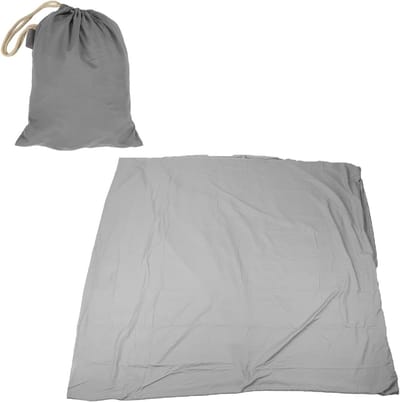 Slaapzak Liner - Reis Laken - Hygiënisch Slapen - Ademend Polyester - 200x210cm - Wit