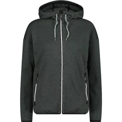 Dames fleece met capuchon CMP