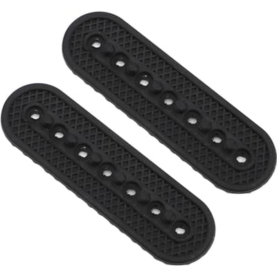 2 stuks Hoedverlenger 7 Gaten Eenvoudige Installatie Flexibele Siliconen Snapback Hoedverlenger Pet Halve Maat Verlenger
