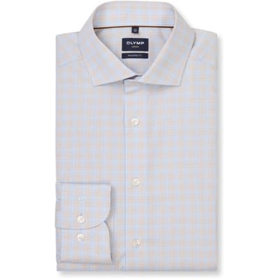 OLYMP Luxor Overhemd, Modern Fit, Royal Kent, Bleu
