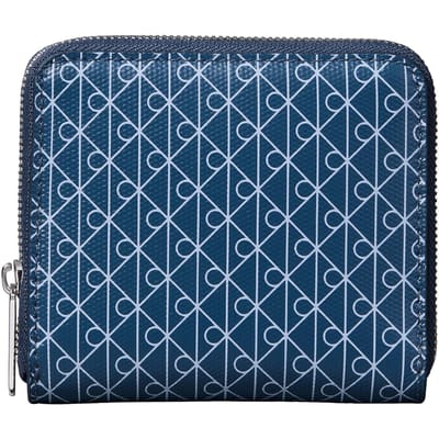 Calvin Klein Emblem Aop Square Wallet Key Largo Aop Taglia: OS | Borse Outlet | Donna