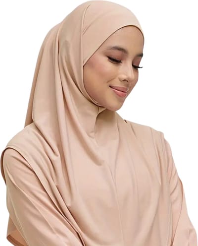 Bovista Hoofddoek - Hijab - Dames - Abaya - Sjaal - Islamitische Kleding - Moslim Kleding - Alhamdulillah - Legergroen