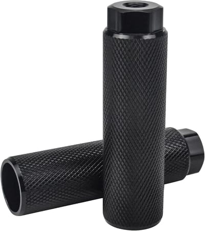 Universele Fietspennen van Aluminium Legering voor BMX en Mountainbike - 2 Stuks, Zwart, Stuntaccessoires voor Fietsers