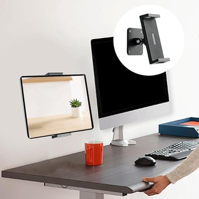 Telefoonstandaard - Wandmontage - Verstelbaar - 360° Draaibaar - Geschikt voor Apparaten van 4 Tot 12,9 Inch