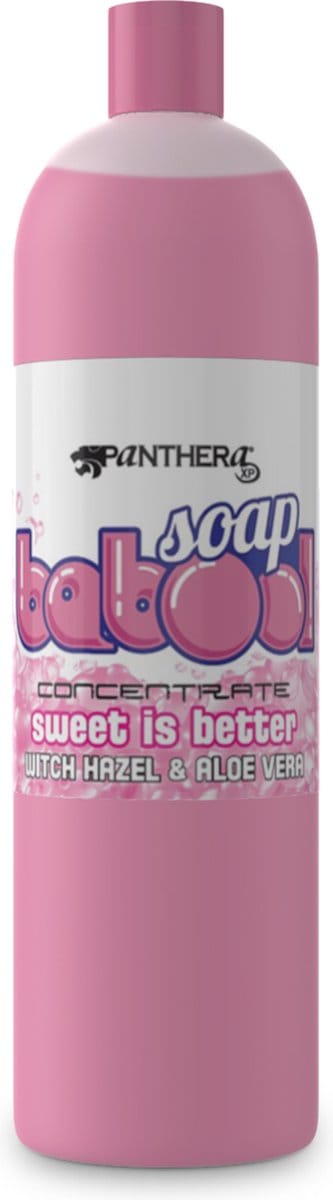 Panthera - Babool Bubblegum Soap 500ml | Green Tattoo Soap | Milde Professionele Groene Tatoeage Zeep | Verzorgd, Reinigt, Kalmeert & Hersteld Tattoo Wond | Reiniging | Nazorg | Aftercare | Tattoocare | Verzorging | PMU, Permanente Make-Up, Beauty