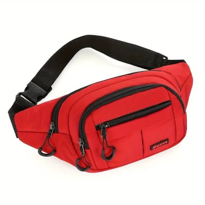 Livano Heuptas - Heuptasje - Heuptasjes - Money Belt - Dames - Heren - Festival - Wandelen - Fanny Pack - Rood