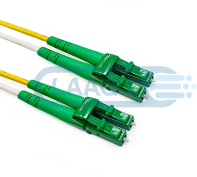 Laag1 - Glasvezel Patchkabel - Duplex LC/APC naar LC/APC - 25cm