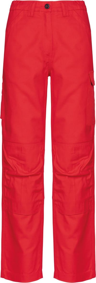 WK. Designed To Work Dames werkbroek met meerdere zakken WK741 - Red - 32 NL (34 FR)