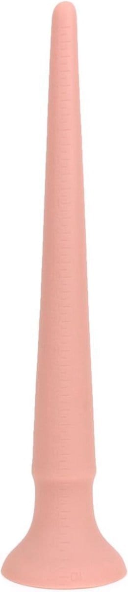 Kiotos Cox XXL dildo van 40 cm lang met diameter van 18 mm > 45 mm - blanke beige