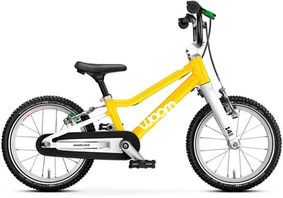 Woom Go 2 14´´ Fiets Geel Jongen