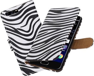 BestCases.nl Zebra booktype wallet cover hoesje Huawei P10