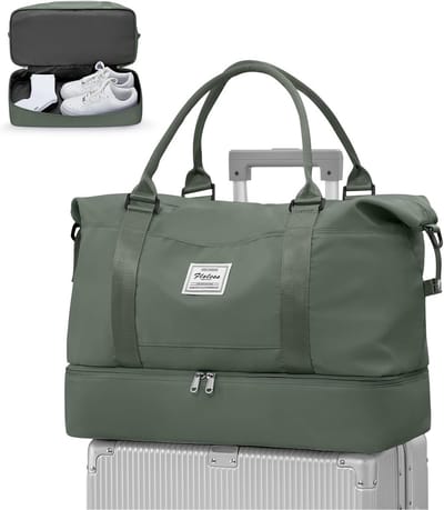 WEPLAN Reistas Dames Easyjet Handbagage Tas 45x36x20 Cabine Tas Onder Stoel Weekendtas Dames Heren Sporttas met - ShopVlot