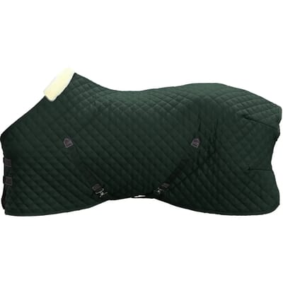 Kentucky Horsewear - Staldeken - 600D - 145 cm / 6'6 - Vegan wol - Donkergroen
