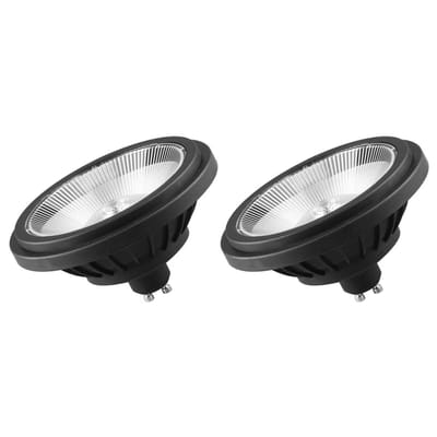 Spectrum GU10 LED Spot AR111 - 14 Watt - 230V - 1200 Lumen - 2700K Warm wit - Gezellig licht - Energiezuinig - 2 stuks