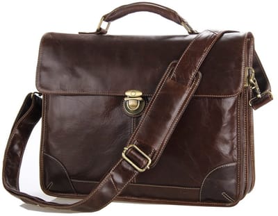 Klassieke Leren Messenger Bag