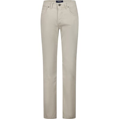 Gardeur Broek Bradley 5-Pocket Move Lite Uni Cool And Soft Stretch Performance Zand / male