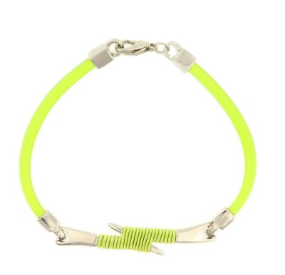 Behave - Armband groen design met zilverkleur detail - Urban stijl - Zomer