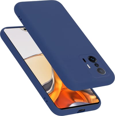 Cadorabo Hoesje geschikt voor Xiaomi 11T / 11T PRO in LIQUID BLAUW - Beschermhoes gemaakt van flexibel TPU silicone Case Cover