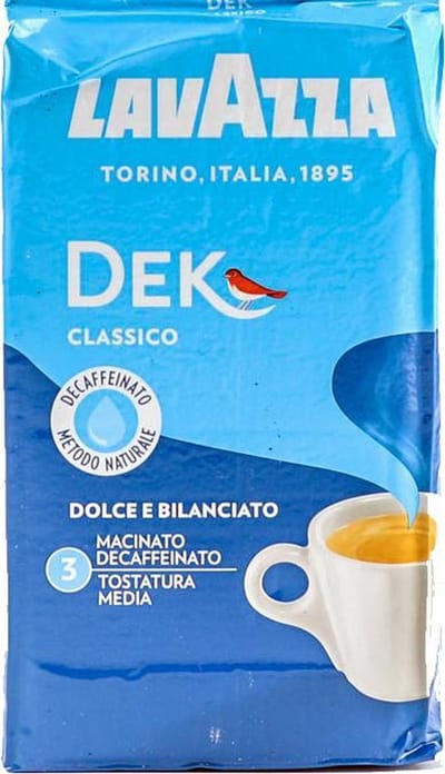 Lavazza Decaffeinato gemalen koffie - 8 x 250g