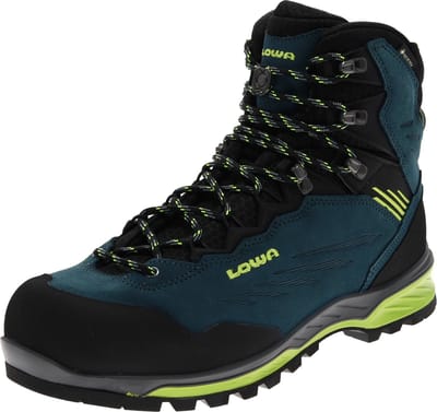 CADIN II GTX MID staalblauw lime heren wandelschoenen