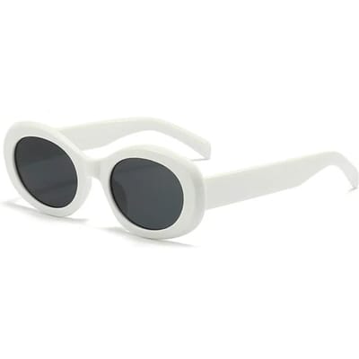 Lunettes de Soleil Rondes Femme Homme Rétro Miroir Élégantes Lunettes de Soleil Femme Homme Mignonnes Verres Couleurs Uniques Oculos De Sol Other