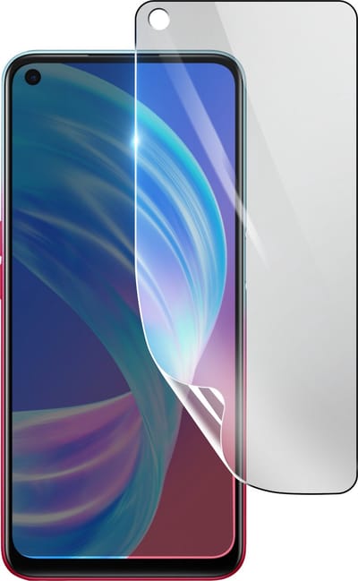 3mk, Geschikt voor Oppo A73 5G, Schokbestendige Hydrogel Screenprotector, Transparant