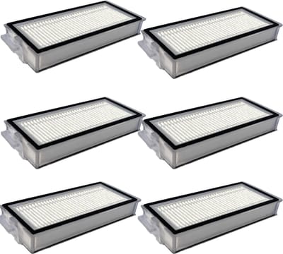 Accessoires geschikt voor Roborock Q7 Max en Q7 Max + Plus - HEPA-filter - Accessoires - Reserveonderdelen (6 stuks)