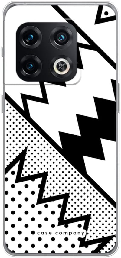 Case Company® - Hoesje geschikt voor OnePlus 10 Pro hoesje - Pop Art #5 - Soft Cover Telefoonhoesje - Bescherming aan alle Kanten en Schermrand