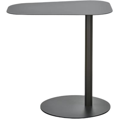 WOOOD Bijzettafel Lia - Metaal - Zwart - 50x50x38