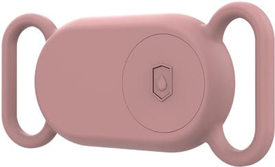 Samsung Galaxy SmartTag 2 Hoesje Siliconen Tracker Houder Roze