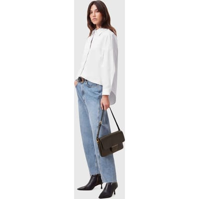 AllSaints Toria Shirt White Taglia: 2 | Magliette intime Outlet | Donna | Bianco