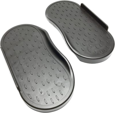 2lots Goede Voetpedalen Gym Roeimachine Voetpedalen Antislip Platte Voor Steppers Roeien Veelzijdigheden Gym Apparatuur Voetplank