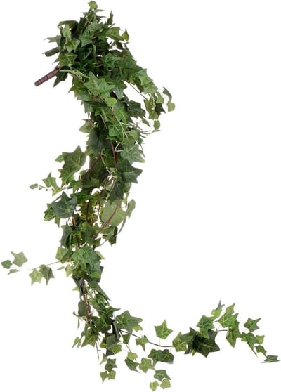 Kunstmatige Klimop Lianen van 4,27 Voet, Groene Zijde Planten voor Kamerdecoratie, Perfect voor Bruiloften, Feesten en Wanddecoratie