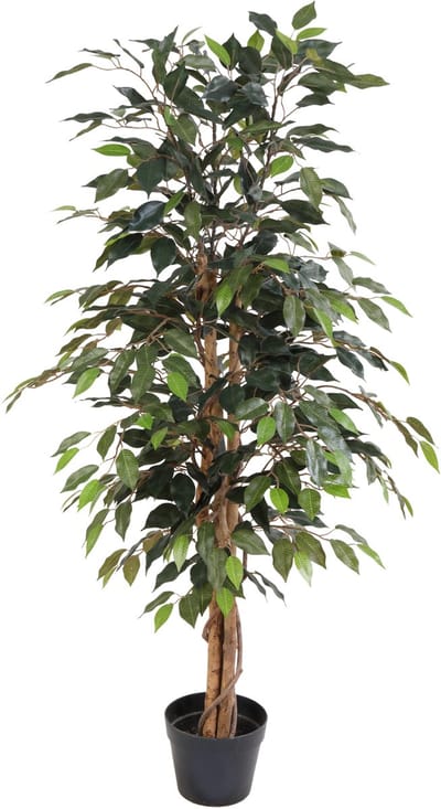 Florafy Kunstplant Ficus Benjamina 130cm - Kunstplanten voor binnen - Onderhoudsvrij