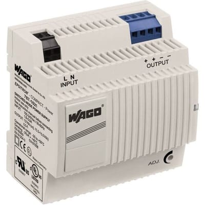 WAGO 787-1021 DIN-rail netvoeding 12 V/DC 6.5 A 78 W Aantal uitgangen:1 x Inhoud 1 stuk(s)