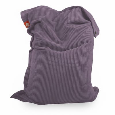 Whoober St. Tropez XL – Rechthoek Zitzak – Paars dik ribfluweel – Comfortabel & Duurzaam