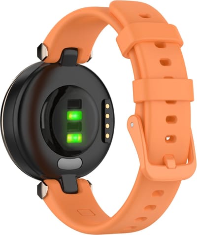 By Qubix - Siliconen bandje - Oranje - Geschikt voor Garmin Lily