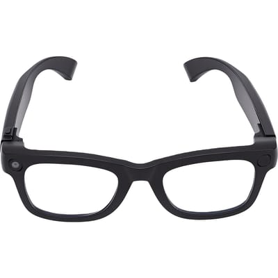 Lunettes Intelligentes IA avec Caméra Objectif 8MP Vidéo 1200P Photo 32MP Traducteur IA Lunettes Caméra Bluetooth HD pour le Voyage