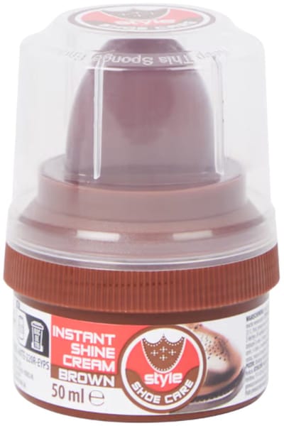 Bruine Schoenpoets - Professionele Verzorging voor Leer & Nubuck - Voedt en Beschermt - 50 ml