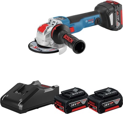 Bosch Professional GWX 18V-10 SC Accu Haakse Slijper 18V 5.0Ah (3x) - 0615990N13