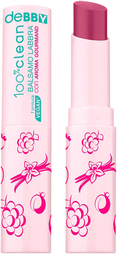 Debby 100% Clean Lip Balm 04, Blackberry