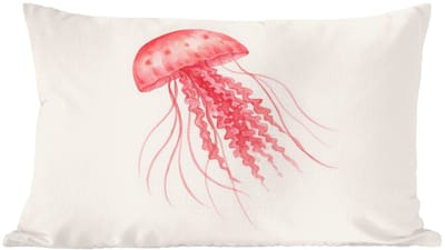 Sierkussens - Kussentjes Woonkamer - 60x40 cm - Kwal - Tentakels - Roze