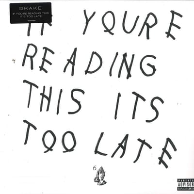 Drake - If You're Reading This It's Too Late (2 LP)