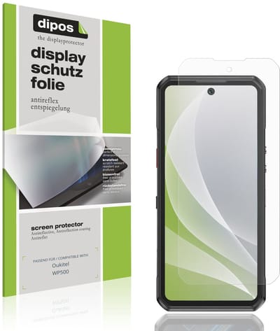 dipos – 4x Matte Beschermfolie geschikt voor Oukitel WP500 | Krasbestendige & antireflecterende Screenprotector Ultra-Thin