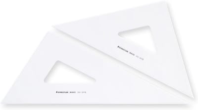 Tekendriehoek 36cm voor Tekeningen en Ontwerp