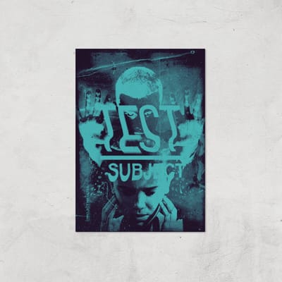 Giclée art print van de Stranger Things proefpersonen - A4 - Print Only