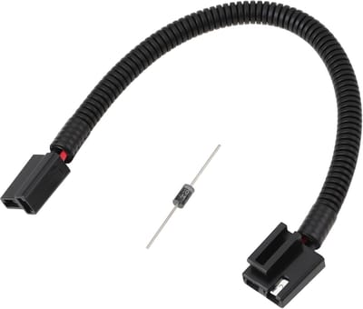 Dailygoods- Koppeling Pigtail Harnas - Compatibel met Hustler Raptor/Fastrak/Super Z - Duurzame Draden - Eenvoudige Installatie - Optimale Prestaties - Maaierkabel