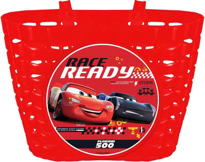 Disney Fietsmand Cars Junior 20 Cm Rood