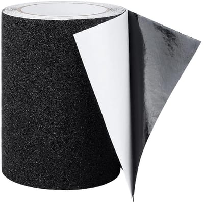 Dailygoods - BENECREAT Antislip tape voor boten, 8 m, slijtvast loopvlak, 15 cm, tape voor randbescherming voor bootaanhangers, treden voor binnen- en buitentrappen