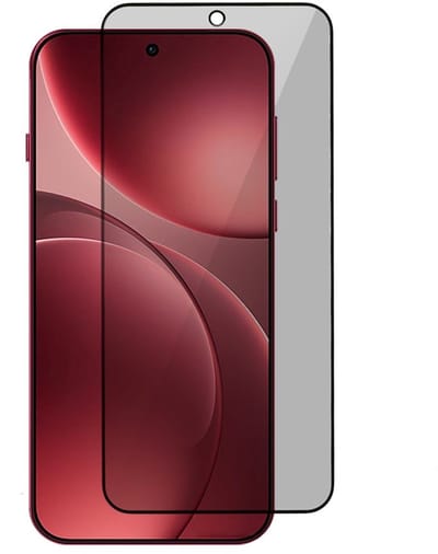 Coverup Screen Protector - Geschikt voor OPPO Find X9 Pro Screen Protector - Coverup Privacy Tempered Glass - Transparant